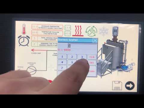 شاشة تشغيل مطحنة الكرات RBM750