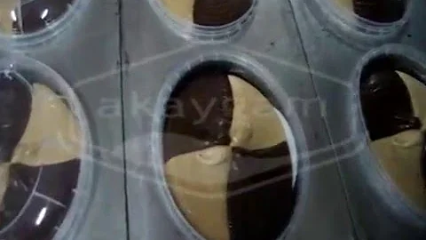 تعبئة الكريم بنظام الحلقة المغلقة